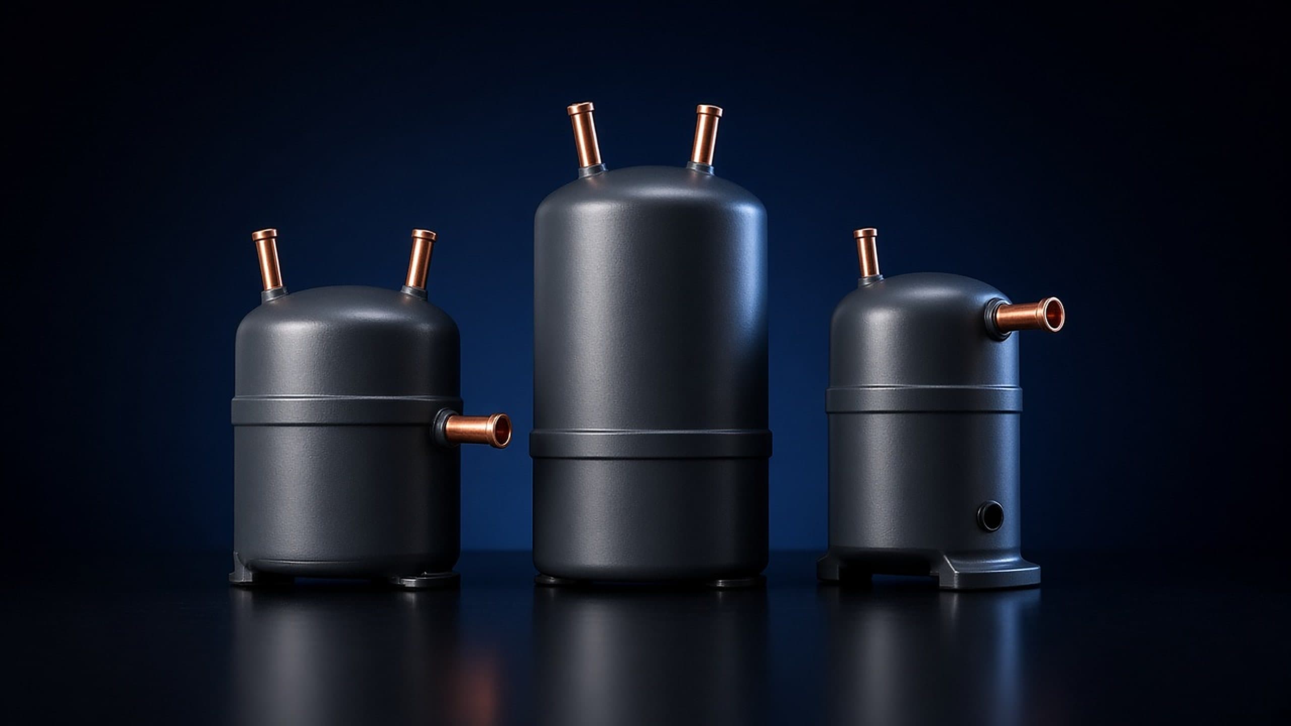 New refrigeration compressors