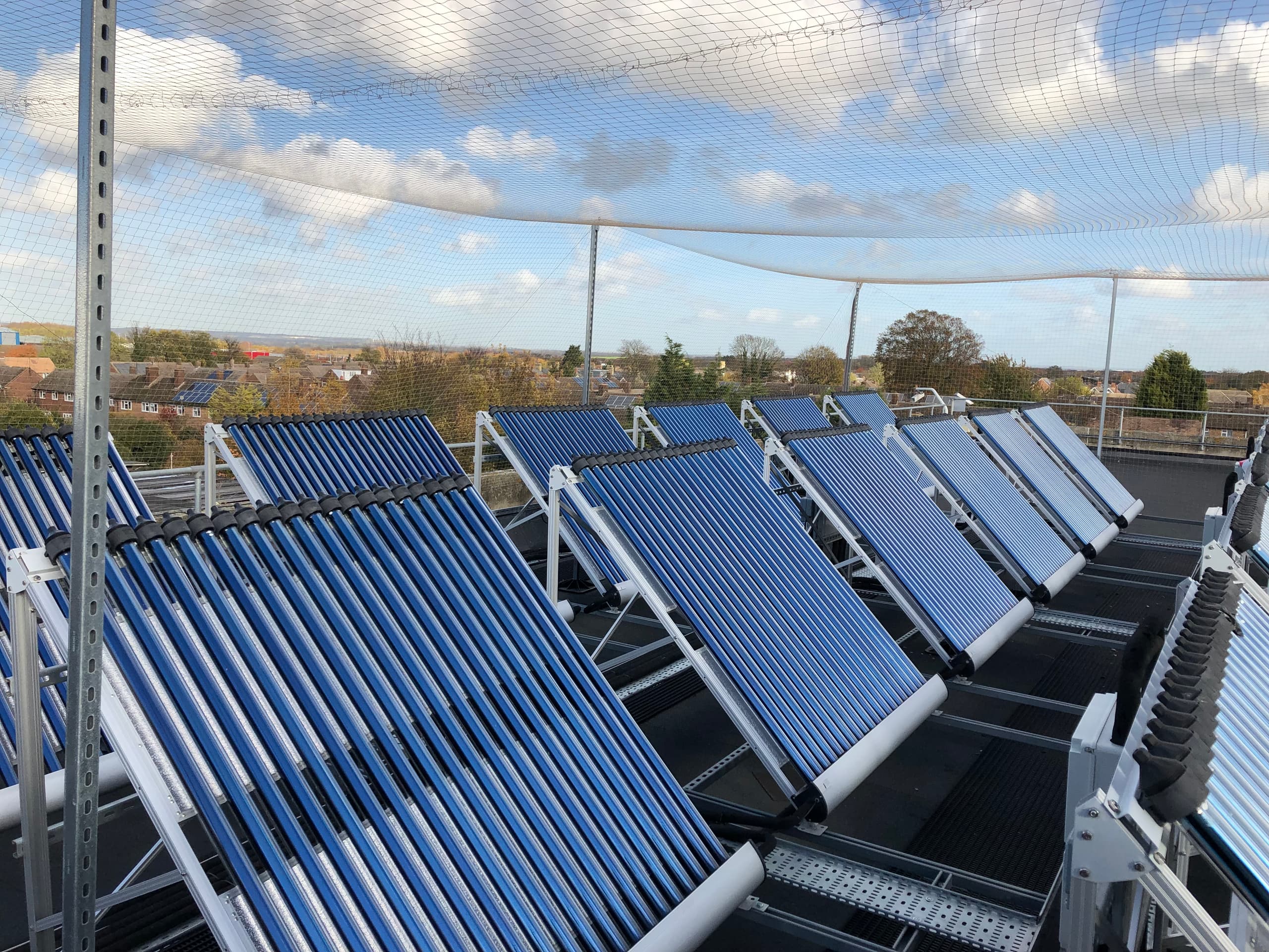 Energy Conservation : With Chillers And Solar Upgrade